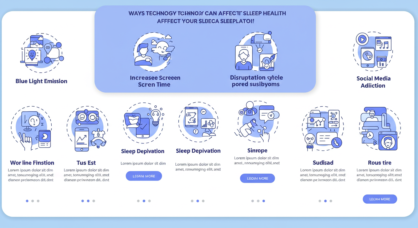 oneframework 6 ways technology affects your sleep health​